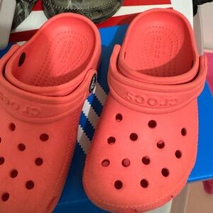 CROCS Pink/peach kids 10